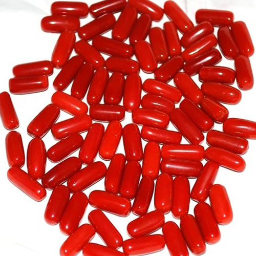 Red Coral Capsule Shape (8 to 10 Ratti) - Best Quality Munga